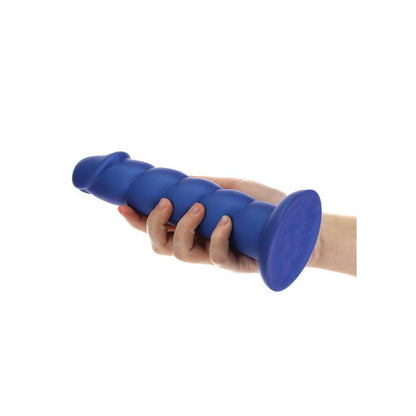 B.M.S. Enterprises Fantasy Addiction 8" Unicorn Dildo - Blue 4