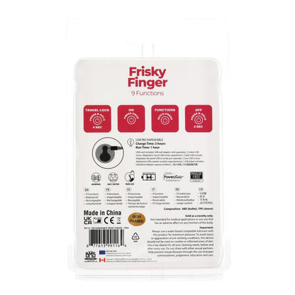 B.M.S. Enterprises Frisky Finger Rechargeable 2