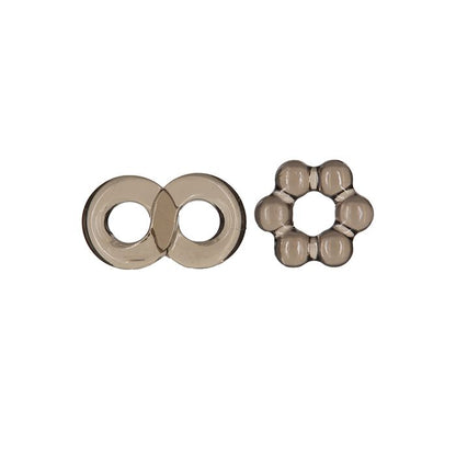 B.M.S. Enterprises Got Big Dick 2 Pack Cock Rings - Black 2
