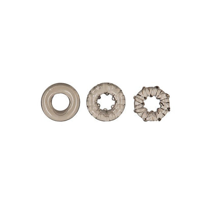 B.M.S. Enterprises Got Big Dick 3 Pack Cock Rings - Black 2