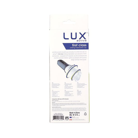 B.M.S. Enterprises Lux Active First Class Rotating Masturbator Cup 1