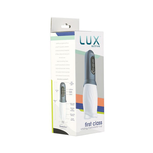 B.M.S. Enterprises Lux Active First Class Rotating Masturbator Cup 