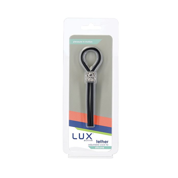 B.M.S. Enterprises Lux Active Tether Adjustable Cock Tie - Black 