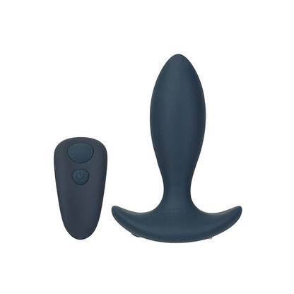 B.M.S. Enterprises Lux Active Throb Anal Pulsating Massager w/Remote - Dark Blue 2