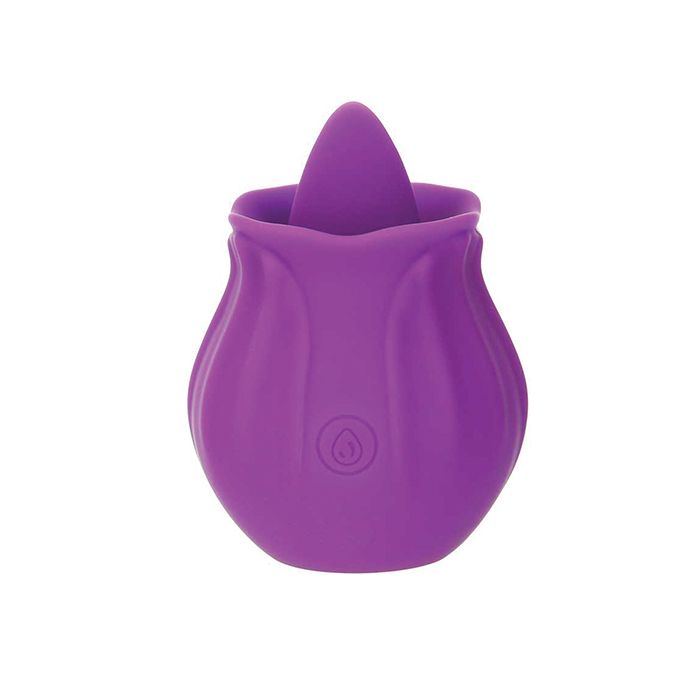 B.M.S. Enterprises M'Lady Flickering Tongue & Vibrating Clitoral Stimulator - Purple 1