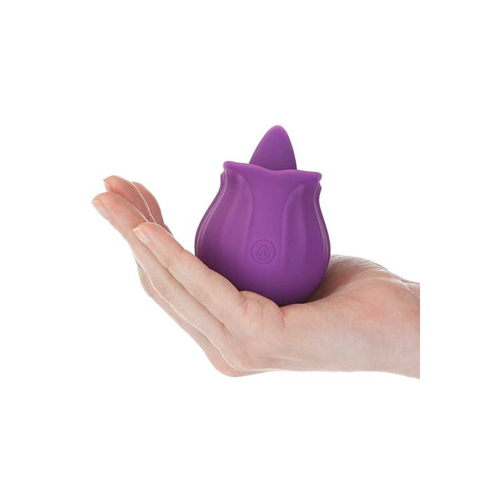 B.M.S. Enterprises M'Lady Flickering Tongue & Vibrating Clitoral Stimulator - Purple 3
