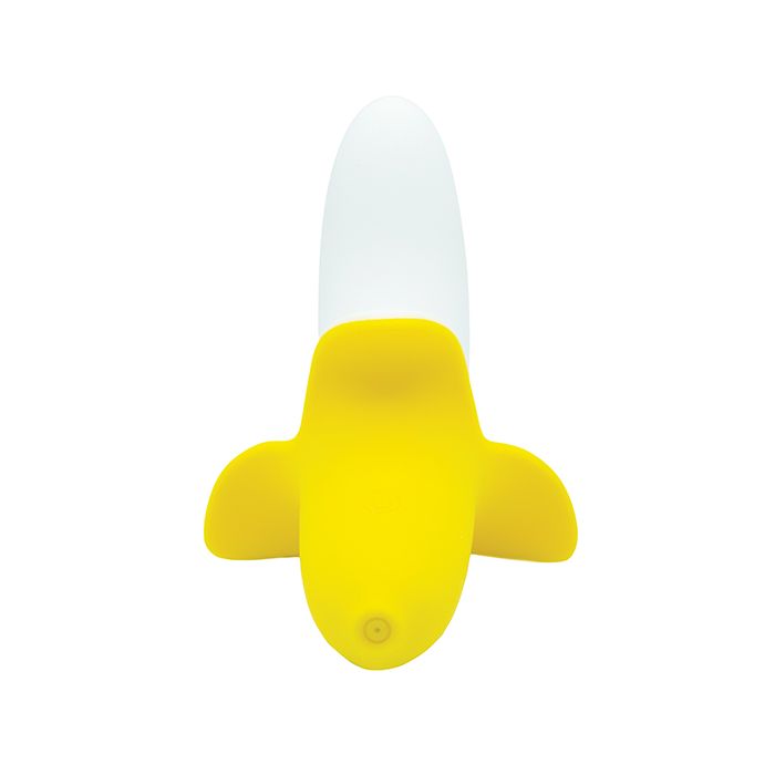 B.M.S. Enterprises Mini Banana Vibrator - Yellow 2