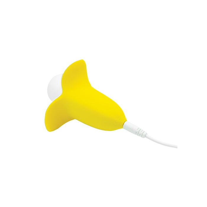 B.M.S. Enterprises Mini Banana Vibrator - Yellow 4