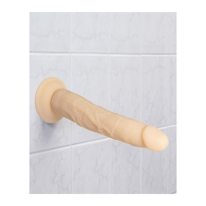 B.M.S. Enterprises Naked Addiction 9" Dual Density Silicone Dildo - Vanilla 3