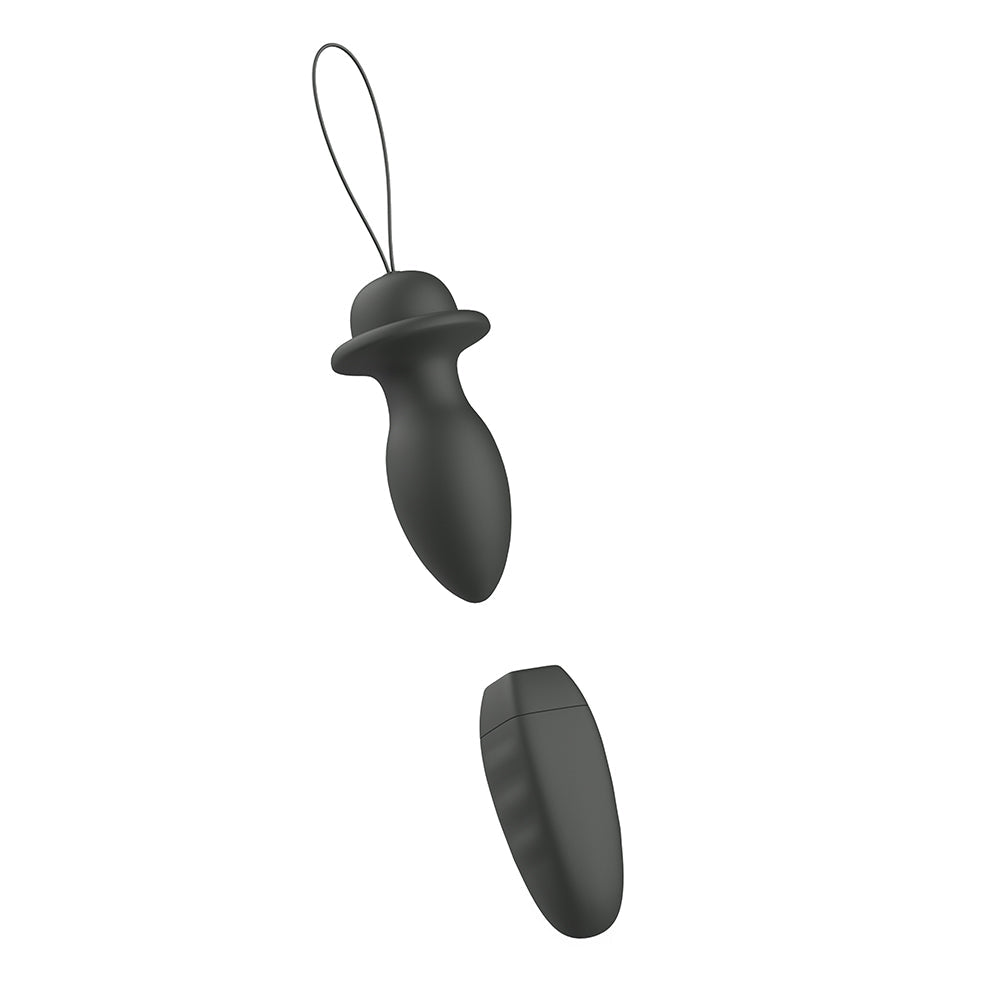 B Swish Bfilled Classic Unleashed Vibrating Plug Black3