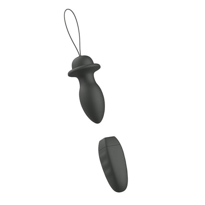 B Swish Bfilled Classic Unleashed Vibrating Plug Black3