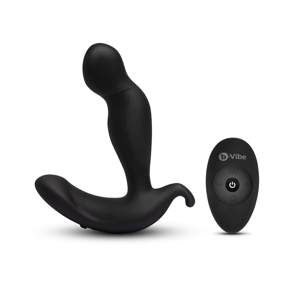 b-Vibe 360 Rotating and Vibrating Remote Control Plug Black3