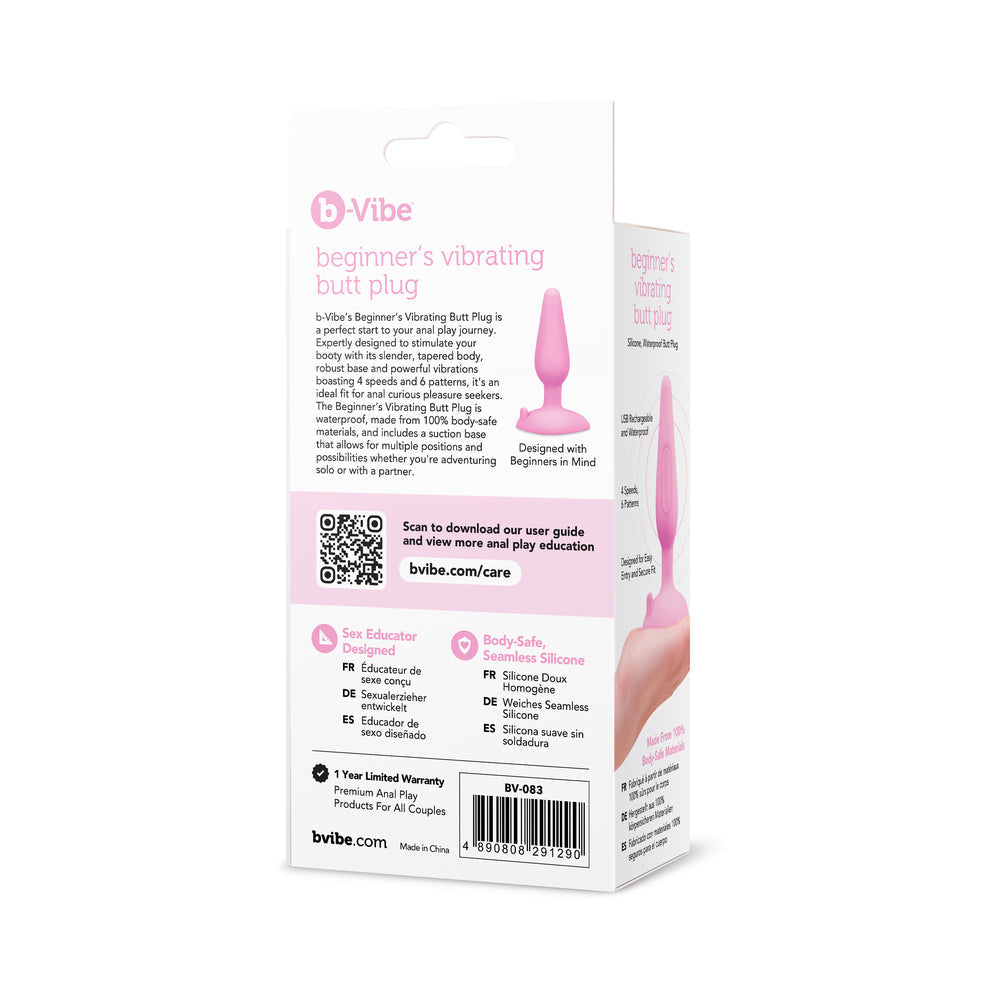 b-Vibe Beginner's Vibrating Butt Plug9