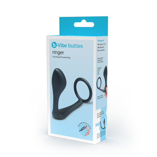b-Vibe Butties Ringer C-Ring & Prostate Plug 