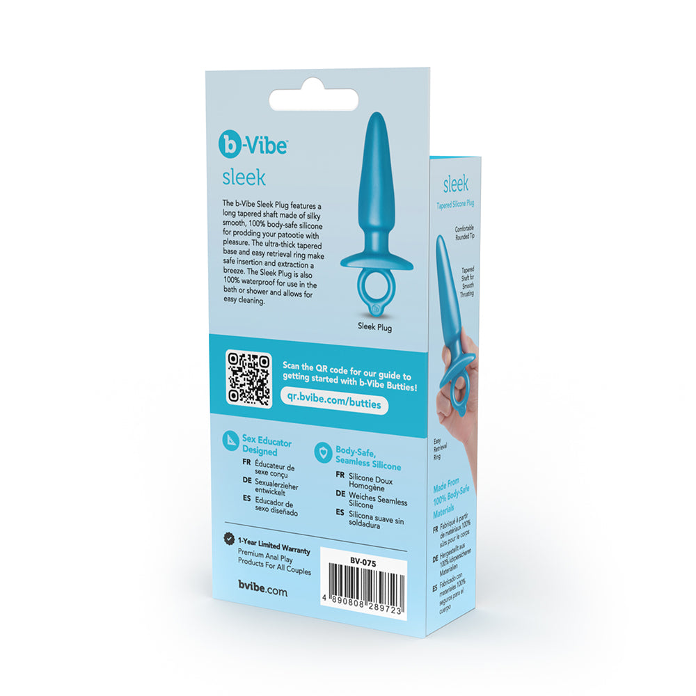 b-Vibe Butties Sleek Tapered Silicone Plug6