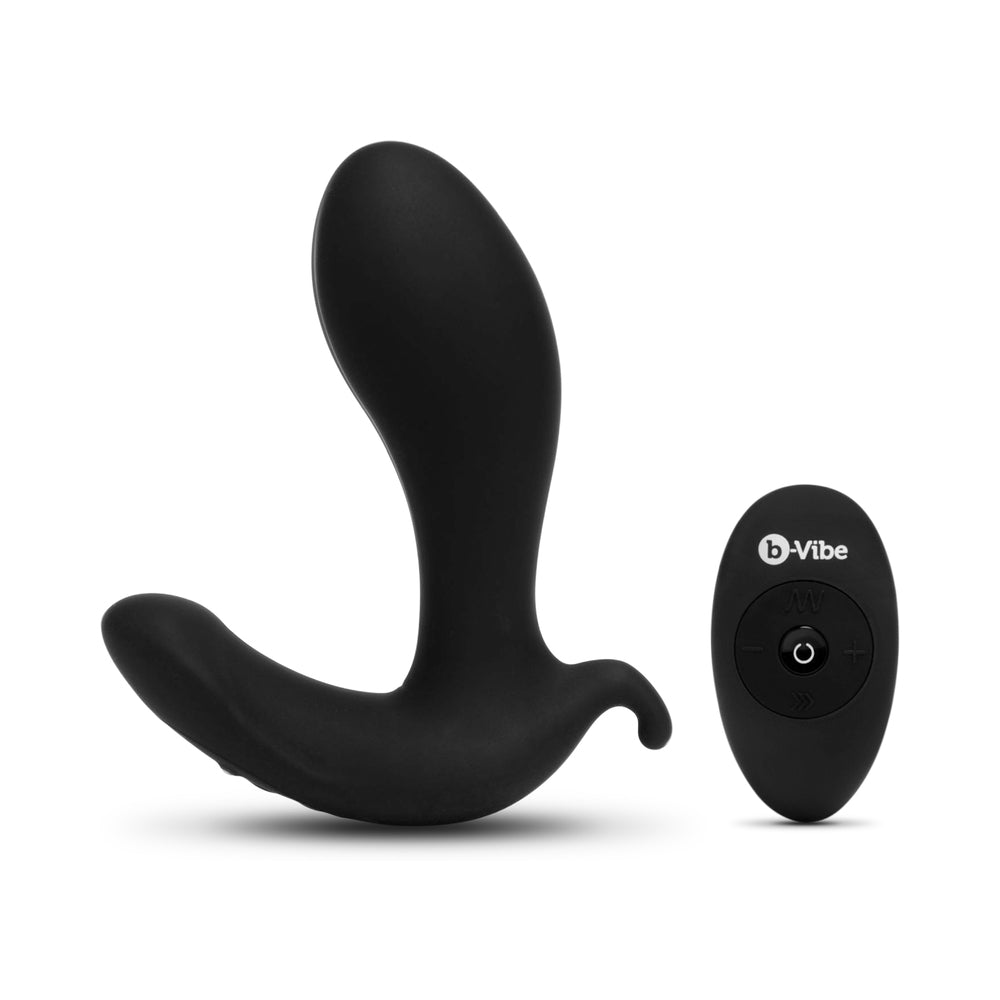 b-Vibe Expand Expanding and Vibrating Remote Control Plug Black4