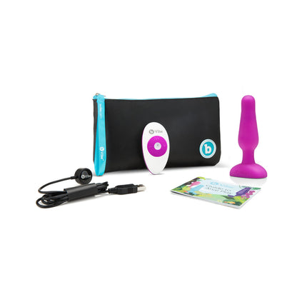 b-Vibe Novice Rechargeable Remote-Controlled Vibrating Silicone Anal Plug22
