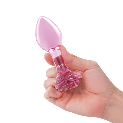 b-Vibe Pink Roses Training Plug Set8