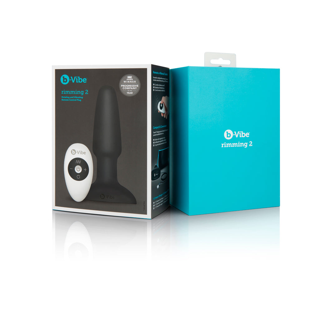 b-Vibe Rimming 2 Rotating and Vibrating Remote Control Plug11