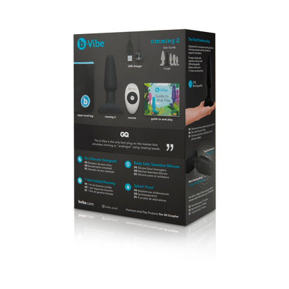 b-Vibe Rimming 2 Rotating and Vibrating Remote Control Plug13