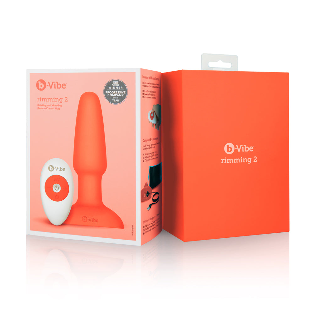 b-Vibe Rimming 2 Rotating and Vibrating Remote Control Plug22