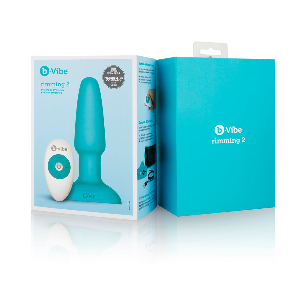 b-Vibe Rimming 2 Rotating and Vibrating Remote Control Plug33