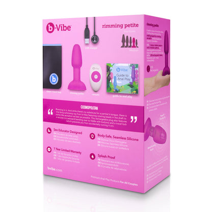 b-Vibe Rimming Petite Rotating and Vibrating Remote Control Plug24