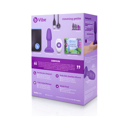 b-Vibe Rimming Petite Rotating and Vibrating Remote Control Plug34
