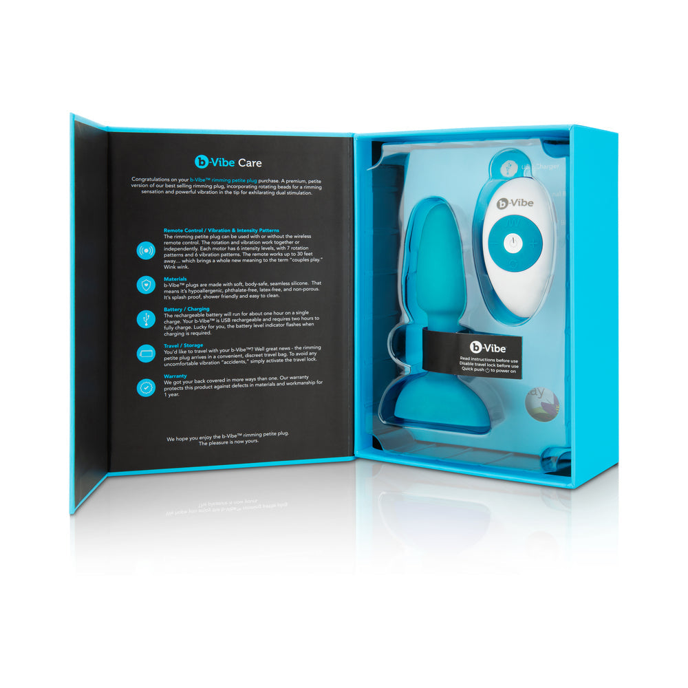 b-Vibe Rimming Petite Rotating and Vibrating Remote Control Plug42