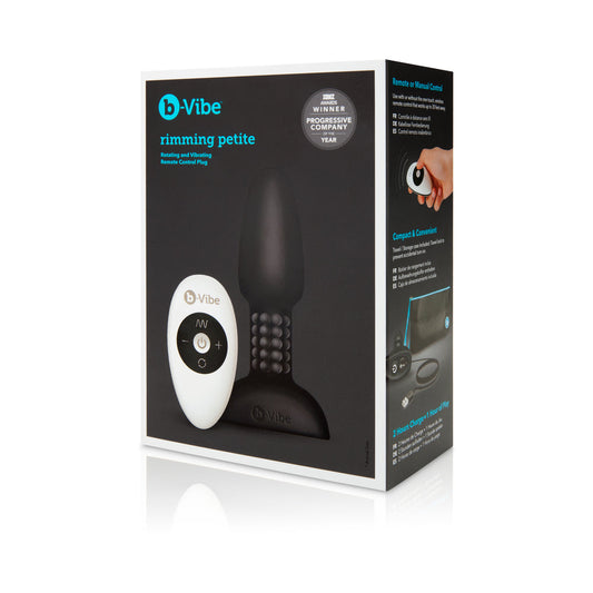 b-Vibe Rimming Petite Rotating and Vibrating Remote Control Plug 