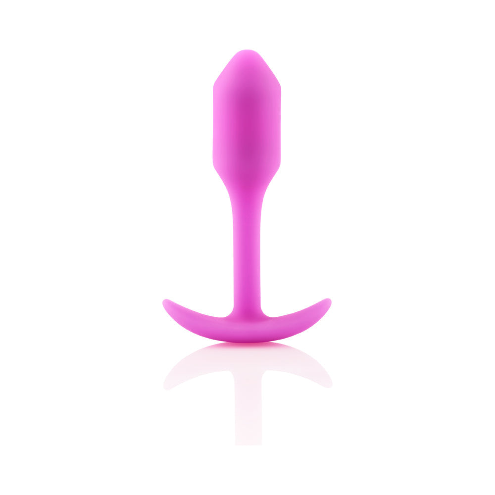 b-Vibe Snug Plug 1 Weighted Silicone Anal Plug10