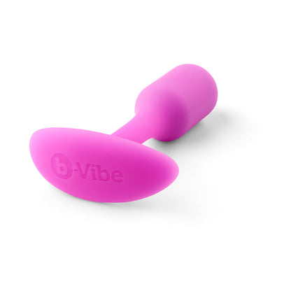 b-Vibe Snug Plug 1 Weighted Silicone Anal Plug12