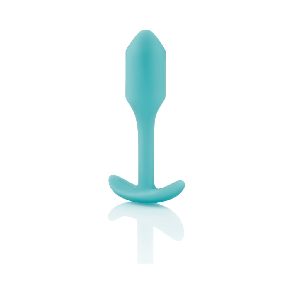 b-Vibe Snug Plug 1 Weighted Silicone Anal Plug16