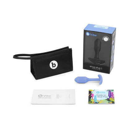 b-Vibe Snug Plug 1 Weighted Silicone Anal Plug20