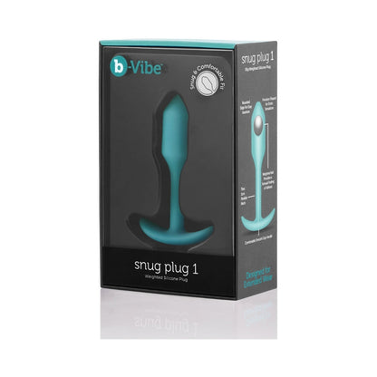 b-Vibe Snug Plug 1 Weighted Silicone Anal Plug2