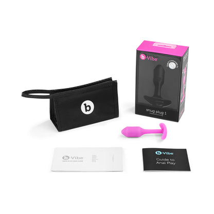 b-Vibe Snug Plug 1 Weighted Silicone Anal Plug9