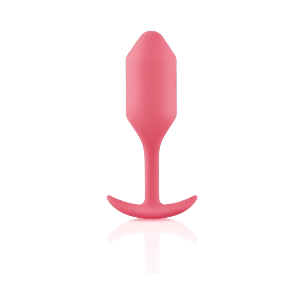 b-Vibe Snug Plug 2 Weighted Silicone Anal Plug10
