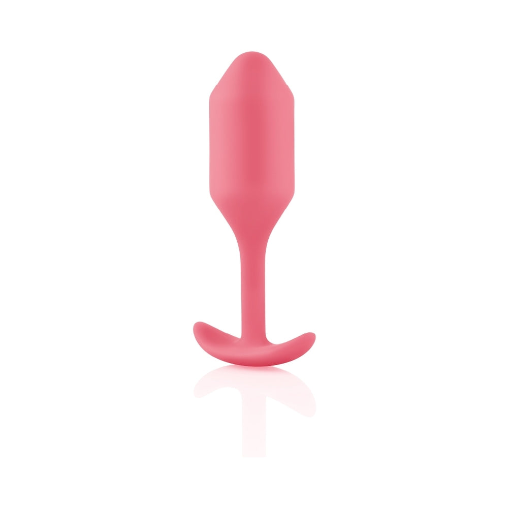 b-Vibe Snug Plug 2 Weighted Silicone Anal Plug11