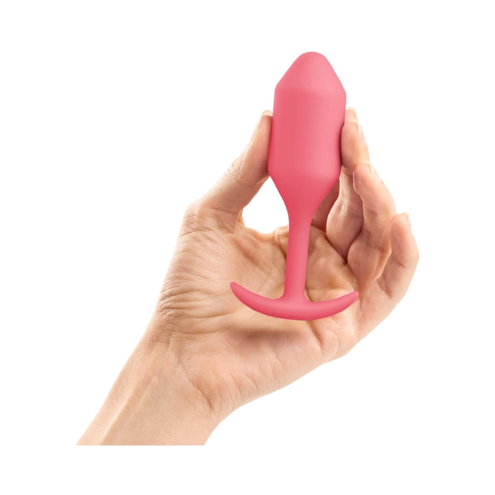 b-Vibe Snug Plug 2 Weighted Silicone Anal Plug13