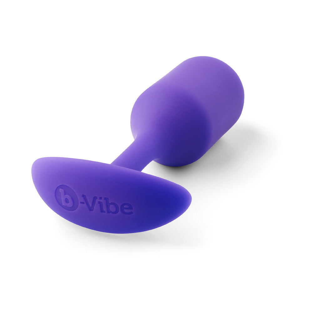 b-Vibe Snug Plug 2 Weighted Silicone Anal Plug24
