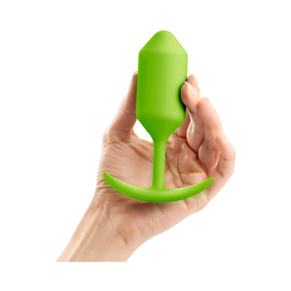 b-Vibe Snug Plug 3 Weighted Silicone Anal Plug13