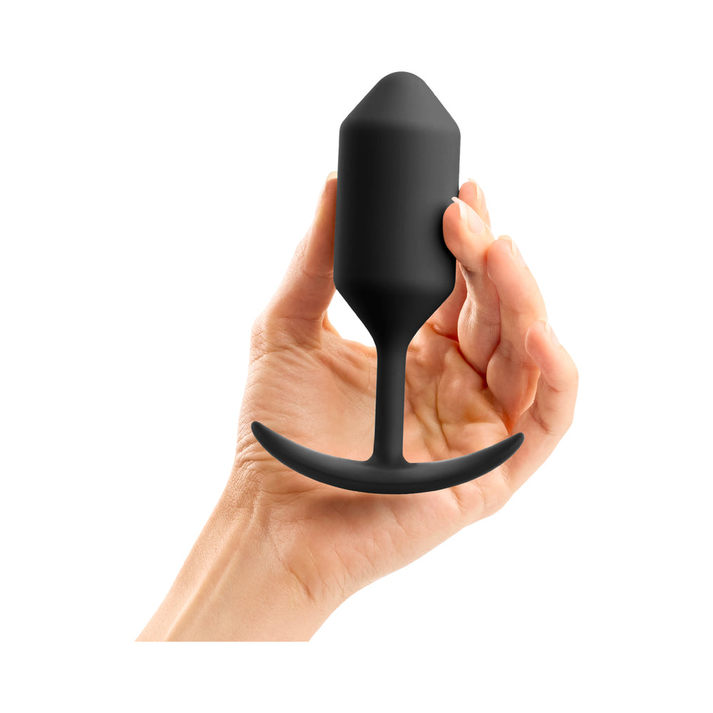 b-Vibe Snug Plug 3 Weighted Silicone Anal Plug8