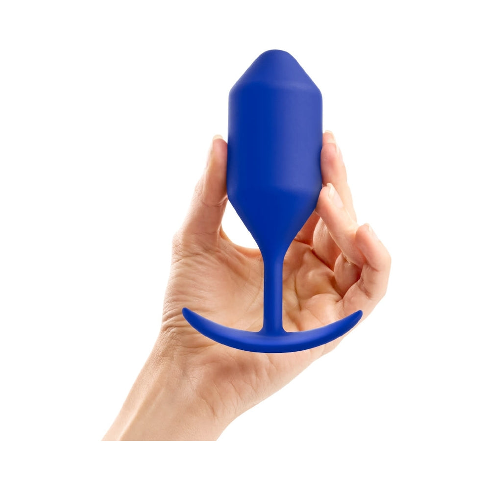 b-Vibe Snug Plug 4 Weighted Silicone Anal Plug18