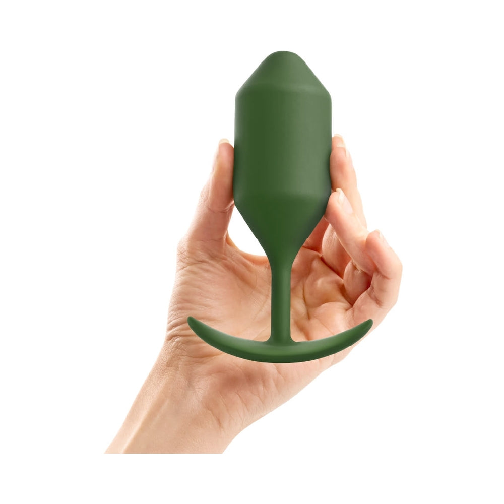 b-Vibe Snug Plug 4 Weighted Silicone Anal Plug7