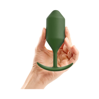 b-Vibe Snug Plug 4 Weighted Silicone Anal Plug7