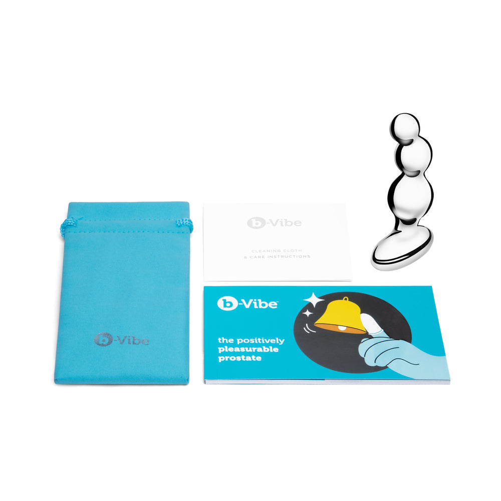 b-Vibe Stainless Steel Anal Beads8