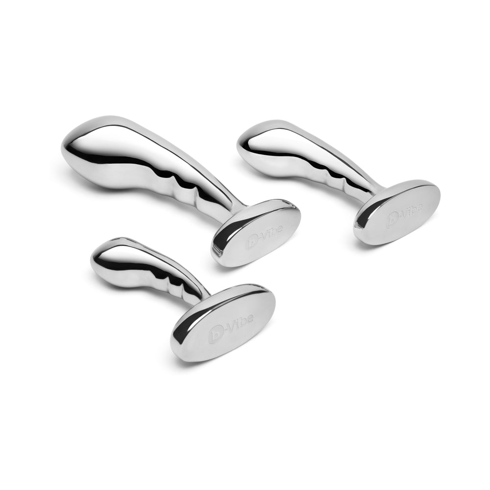b-Vibe Stainless Steel P-Spot Plug Training Set5