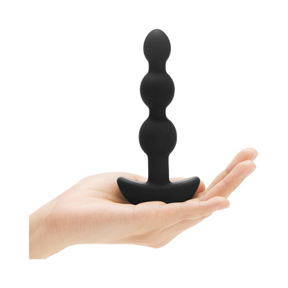 b-Vibe Triplet Rechargeable Remote-Controlled Vibrating Anal Beads Plug10