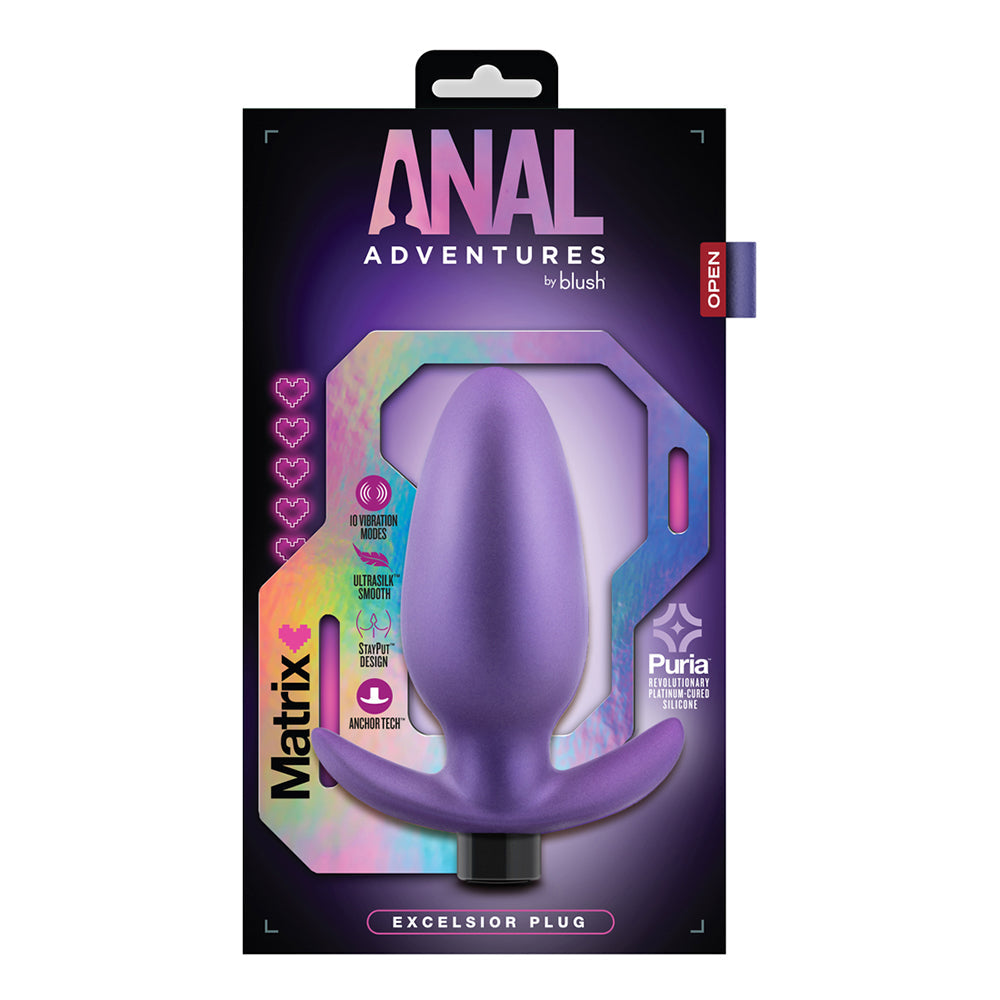 Blush Anal Adventures Matrix Excelsior Plug Astro Violet11