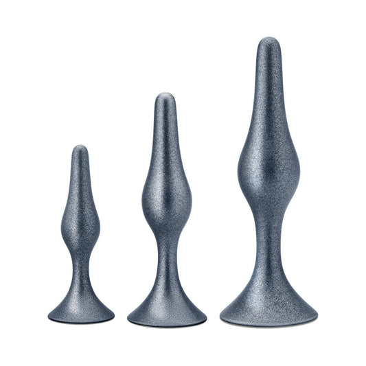 Blush Anal Adventures Matrix Genesis Plug Kit Stellar Silver1